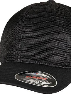 6 panelová síťovaná kšiltovka black model 22412072 - Flexfit