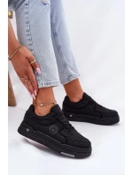 Nízké Dámské Tenisky Big Star model 21694475 HIPOLY SYSTEM Černé - Big Star Shoes Nízké Dámské Tenisky Big Star model 21694475 HIPOLY SYSTEM Černé - Big Star Shoes