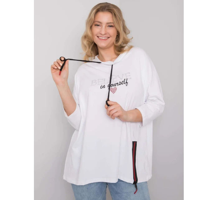 Bluzka RV BZ model 19693285 biały - FPrice Bluzka RV BZ model 19693285 biały - FPrice