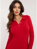Sukienka RV SK model 20616328 czerwony - FPrice Sukienka RV SK model 20616328 czerwony - FPrice