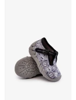 Pohodlné dětské pantofle BEFADO šedé Pohodlné dětské pantofle BEFADO šedé