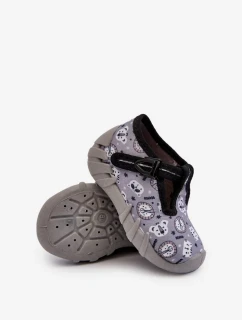 Pohodlné dětské pantofle BEFADO šedé