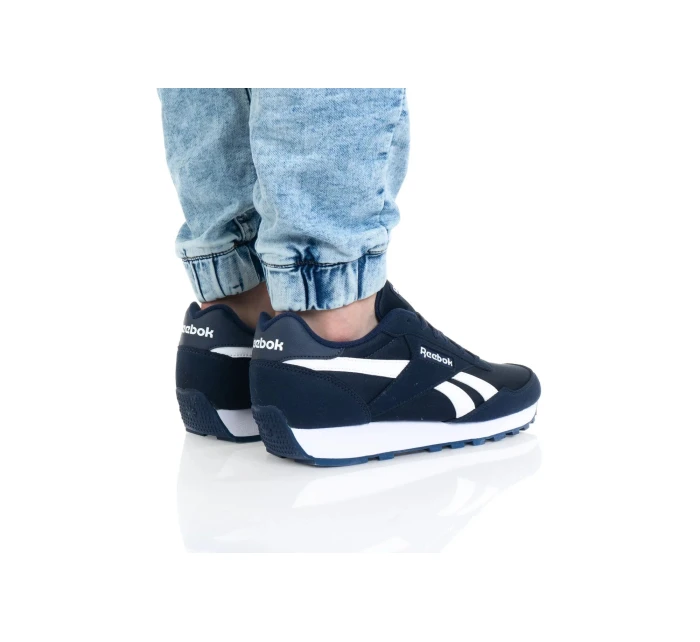 Pánská sportovní obuv Rewind Run M FZ0663 Tmavě modrá s bílou - Reebok