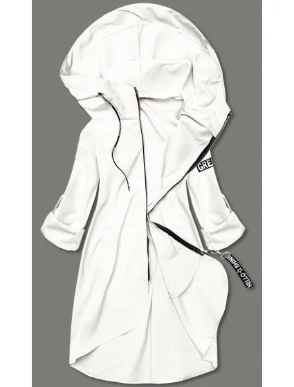 Tenký asymetrický dámský přehoz přes oblečení ve barvě model 18001571 - S'WEST