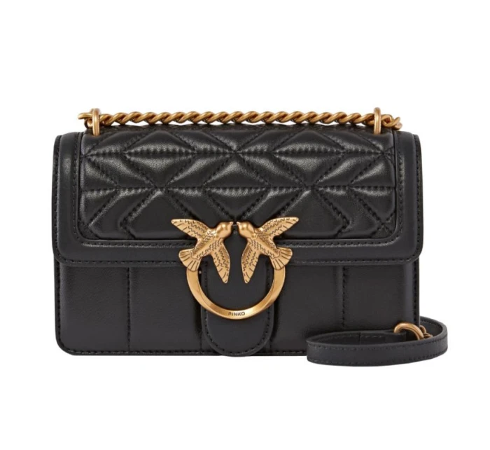 PINKO KOŽENÁ KABELKA LOVE ONE MINI