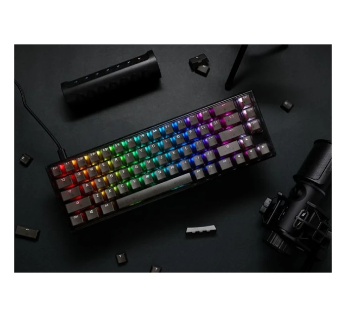 One 3 Aura SF Herní USB QWERTY klávesnice American model 21491821 Black - Ducky