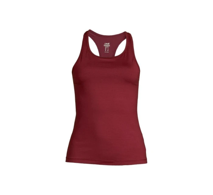 CASALL Essential Racerback večerní červené sportovní tričko