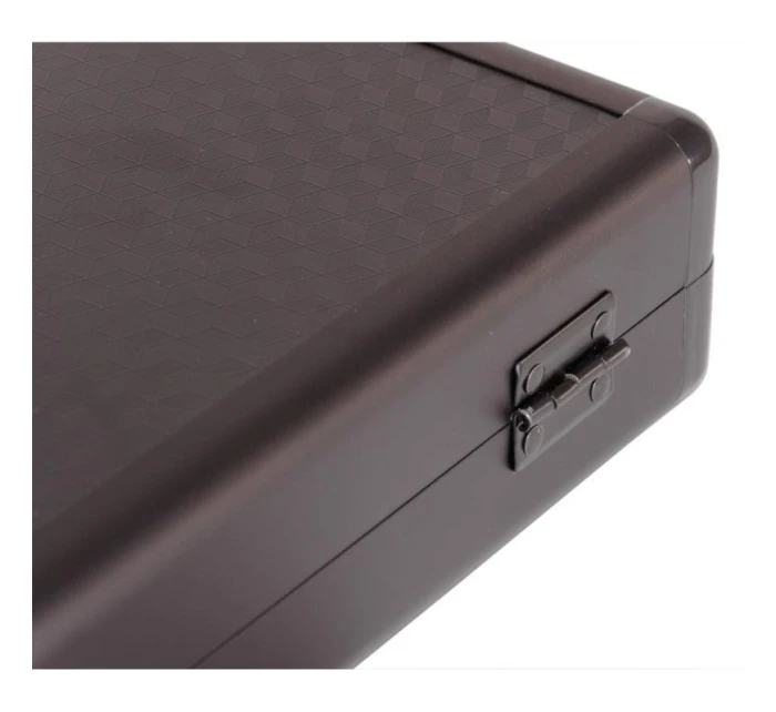 POUZDRO NA 2 RAKETY A 3 MÍČKY NA STOLNÍ TENIS JOOLA ALU ČERNÁ