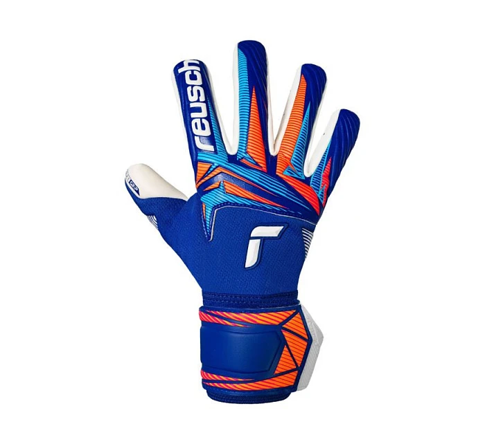 Attrakt Gold X NC brankářské rukavice modré model 22057284 - Reusch Attrakt Gold X NC brankářské rukavice modré model 22057284 - Reusch
