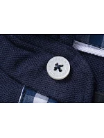 Daiber JN 964 Pánské piqué polo button-down 02.0964 navy/navy/white Daiber JN 964 Pánské piqué polo button-down 02.0964 navy/navy/white