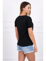 Halenka s potiskem Perfektní černá