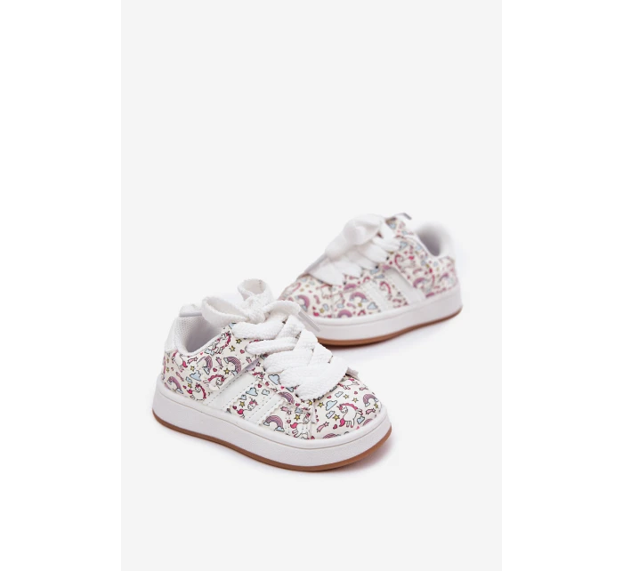 Dívčí Sportovní Boty S Motivem Jednorožce Bílé Ilana Dívčí Sportovní Boty S Motivem Jednorožce Bílé Ilana