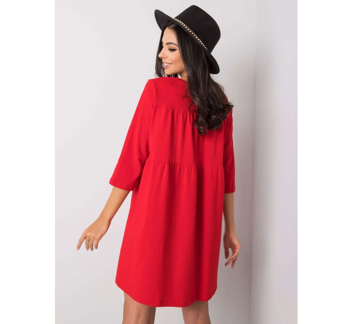 Šaty RV SK 6274.36P červená