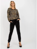 Dámská souprava WN KMPL 8141 1.01P černá a žlutá Dámská souprava WN KMPL 8141 1.01P černá a žlutá