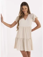 Šaty WN SK 842.01P světle béžová