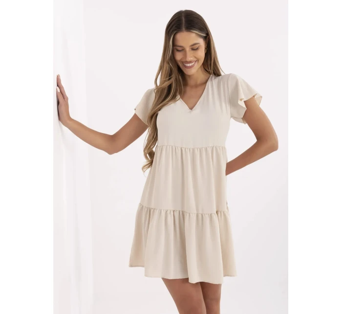 Šaty WN SK 842.01P světle béžová