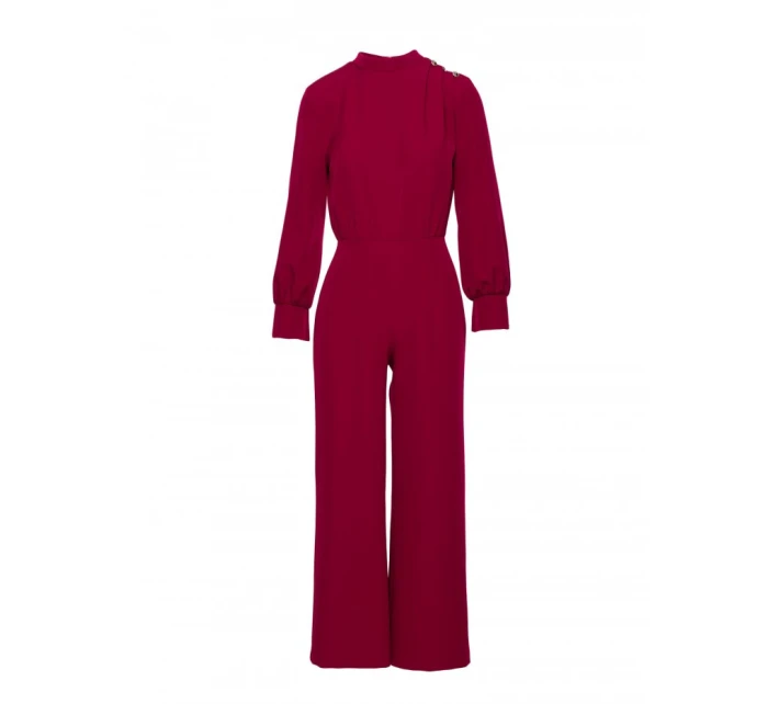 M879 Kombinéza se stojáčkem - bordó M879 Kombinéza se stojáčkem - bordó