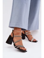 Sandály na podpatku  model 225208 Step in style