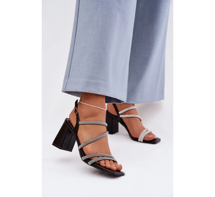 Sandály na podpatku  model 225208 Step in style