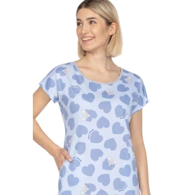 Dámská noční košilka 122 light blue - REGINA