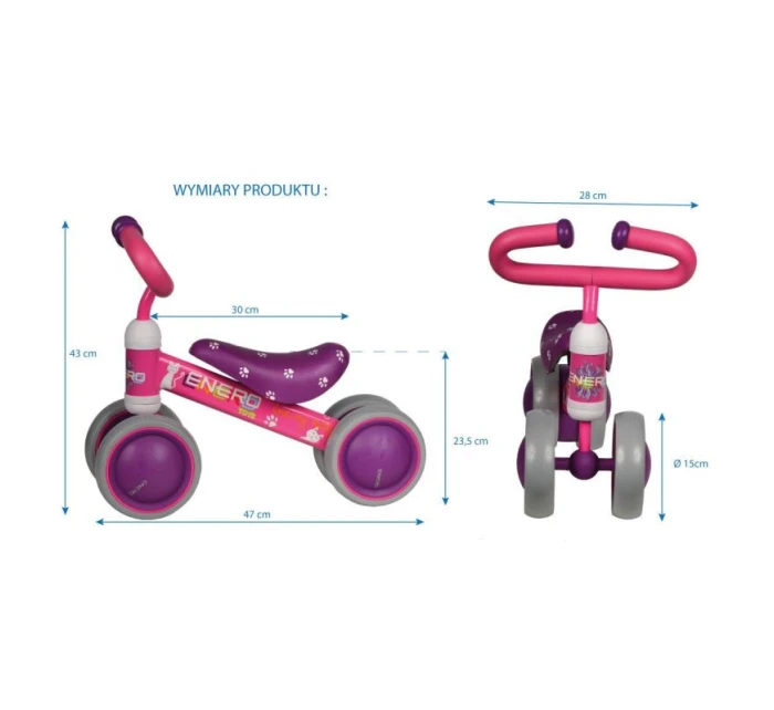 ENERO LOVE KITTY CYCLE RIDER dětské