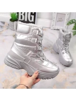 Potocki W WOL117B metalické šněrovací sněhule