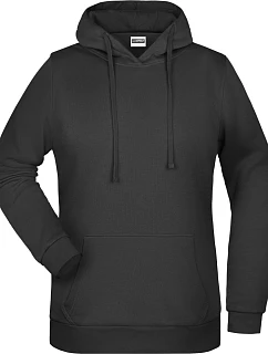 JN 795 Dámská mikina s kapucí model 22430375 black - Daiber