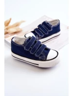 Dětské tenisky na suchý zip námořnická modrá model 21578754 - Boto Dětské tenisky na suchý zip námořnická modrá model 21578754 - Boto
