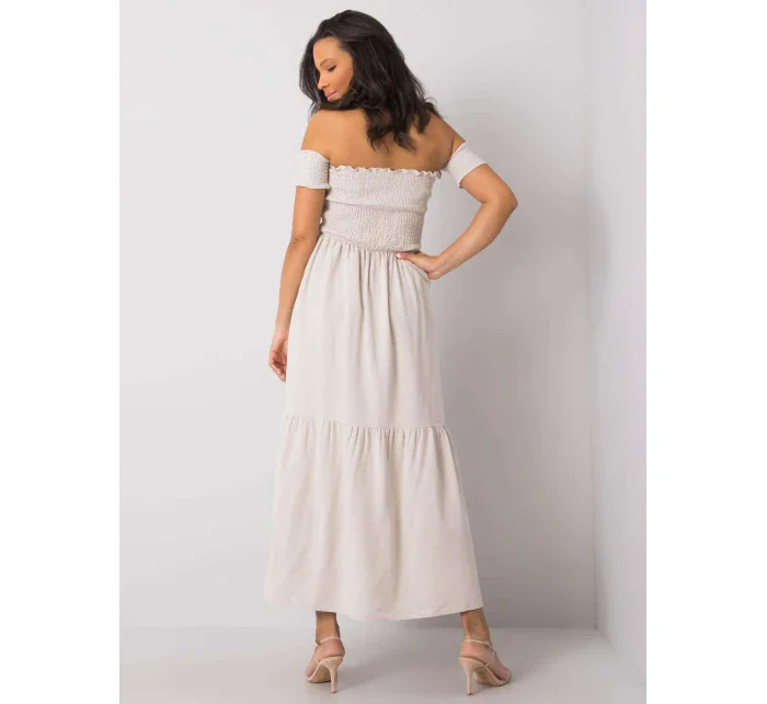 Šaty 346 SK 009.51 světle béžová