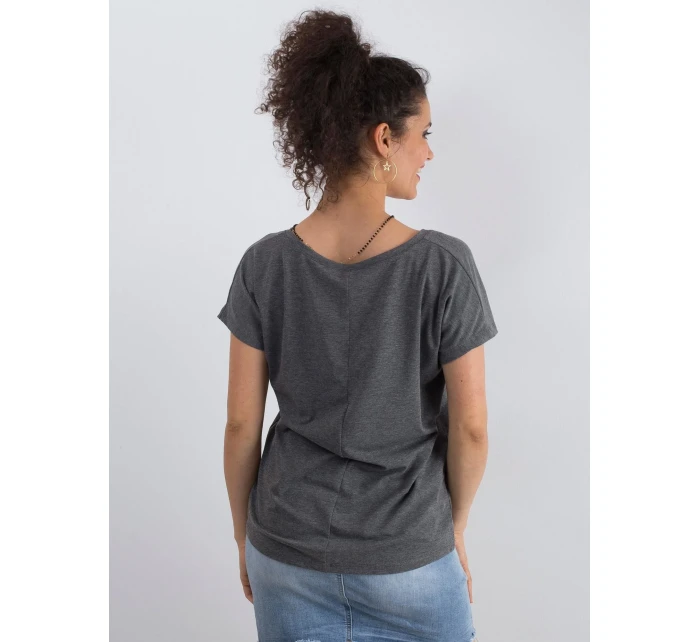 Tričko RV TS 4832.28P tmavě šedá