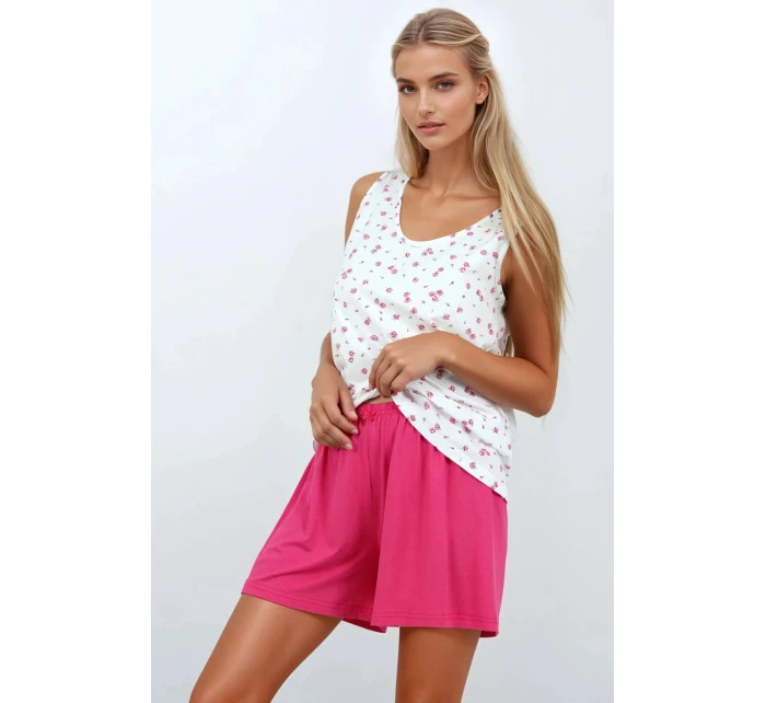 Pyžamo s květy růží - Momenti Per Me