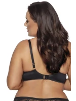 Dámská podprsenka 2107 Yasemin Černá s béžovou - AVA Dámská podprsenka 2107 Yasemin Černá s béžovou - AVA