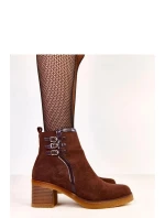 Boty na podpatku model 219643 Solea Boty na podpatku model 219643 Solea