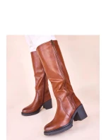 Kozačky na podpatku model 221004 Solea Kozačky na podpatku model 221004 Solea