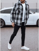 Pánská zateplená bunda s kapucí černá FashionStreet TX4956