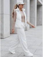 Dámská prošívaná vesta LIKEHUGS bílá FashionStreet TY4975