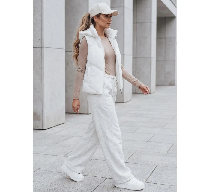 Dámská prošívaná vesta LIKEHUGS bílá FashionStreet TY4975