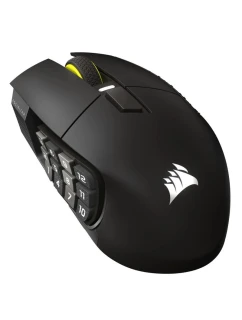 Corsair SCIMITAR ELITE WIRELESS SE Herní myš - bronzová kovová, optická bezdrátová / USB 2.0 typ A / 16 programovatelných tlačítek / 100-33'000 DPI