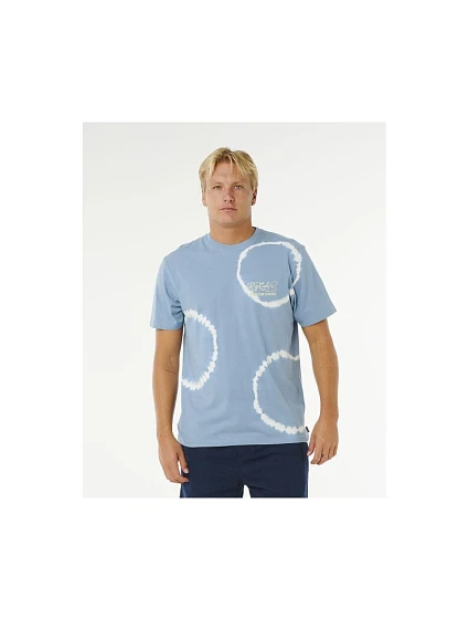 Pánské tričko RIP CURL Pacific Rinse Fin Tee, modré