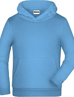 Daiber JN 796K Dětská mikina s kapucí 02.796K sky blue