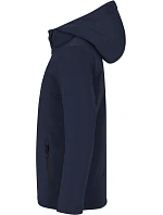 Padded Hooded Softshell Junior Dětská zateplená softshellová bunda s kapucí model 22454895 dark navy - Clique Padded Hooded Softshell Junior Dětská zateplená softshellová bunda s kapucí model 22454895 dark navy - Clique