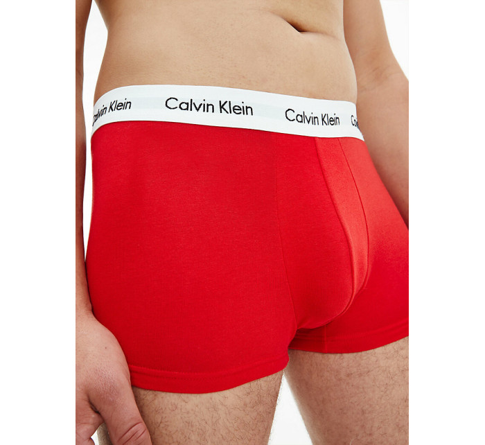 Pánské spodní prádlo 3P LOW RISE TRUNK 0000U2664GI03 - Calvin Klein