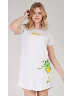 Dámská noční košile s krátkým rukávem Frog Dámská noční košile s krátkým rukávem Frog
