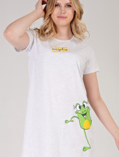 Dámská noční košile s krátkým rukávem Frog