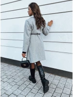 CELESTIA dámský kabát světle šedý FashionStreet NY0649 CELESTIA dámský kabát světle šedý FashionStreet NY0649