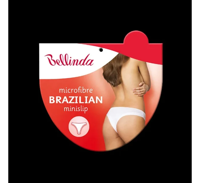 Dámské kalhotky brazilky BRAZILIAN MINISLIP - BELLINDA - tělová