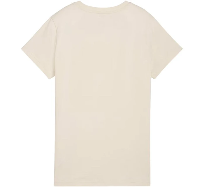 Dámské tričko ESS Script Tee beige model 22063468 - Puma Dámské tričko ESS Script Tee beige model 22063468 - Puma
