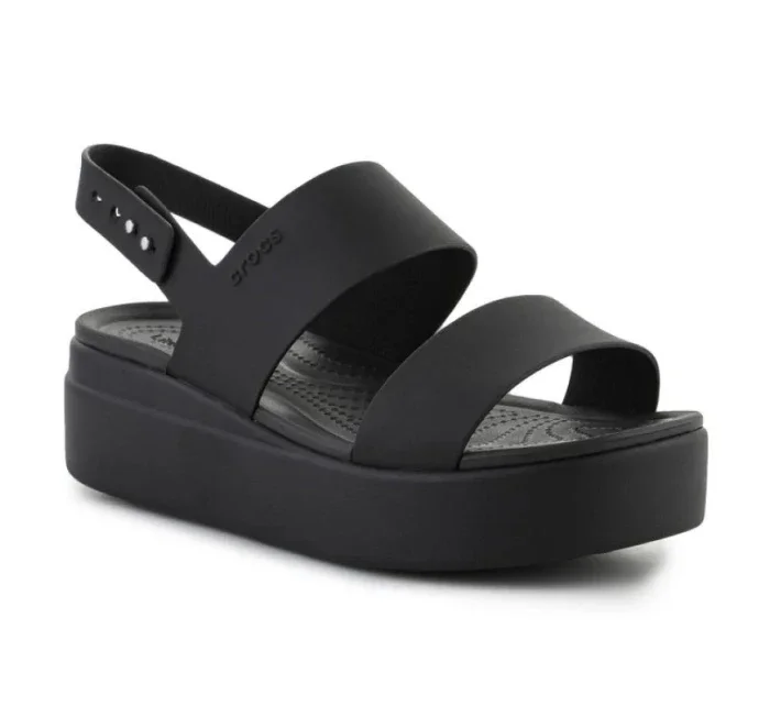 Sandály Crocs Brooklyn Low Wedge W 206453-060