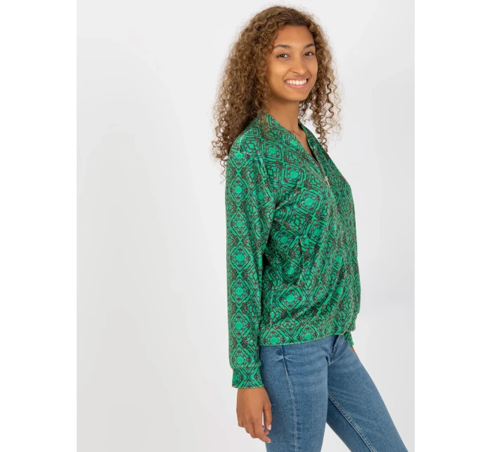 Mikina RV BL 8185.86 zelená