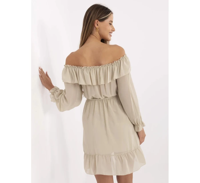 Sukienka TW SK BI 1203.72P jasny beżowy